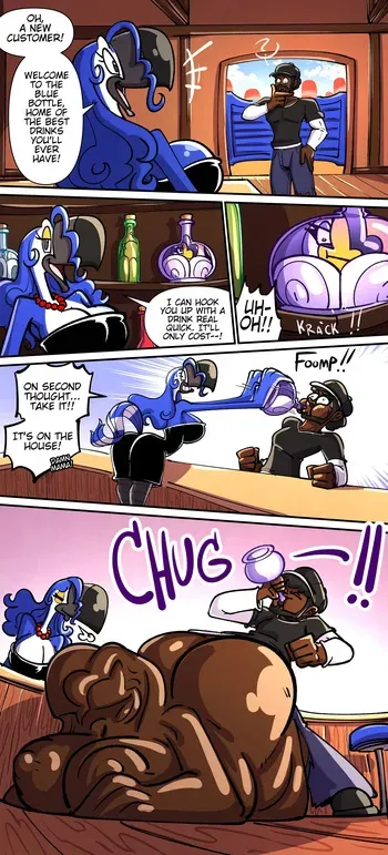 [Sachasketchy] Big Bottle - Mama's Turn! manga cover