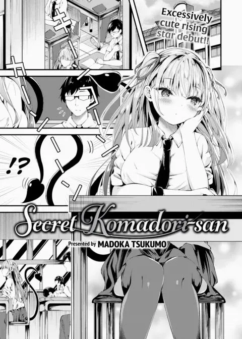 Secret Komadori-san manga cover