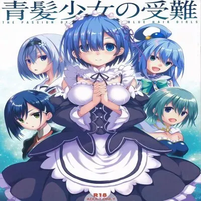The Passion Of Blue Hair Girls [Original] manga cover
