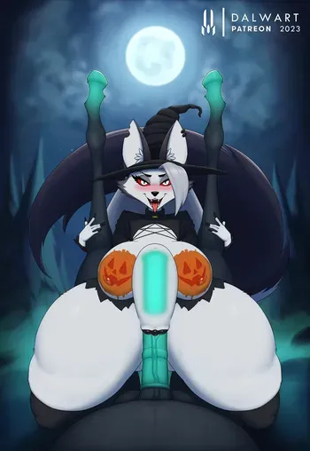 [Dalwart] Loona on Halloween (Helluva Boss) manga cover
