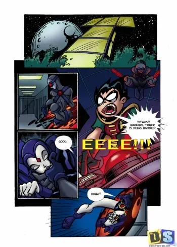 [Drawn-Sex] Teen Titans manga cover