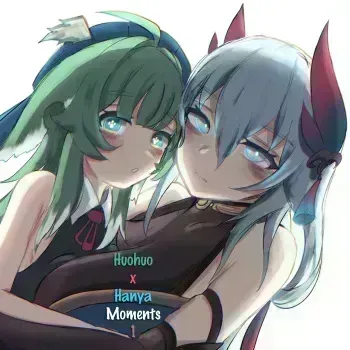 Huohuo x Hanya Moments 1 manga cover