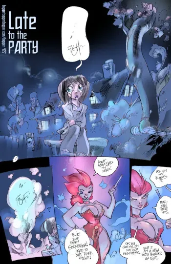 [Mamabliss] Late To The Party manga cover