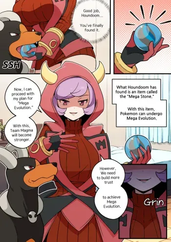 The dangers of mega evolution manga cover