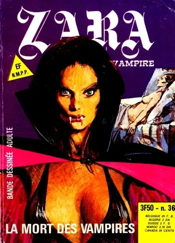 Zara la Vampire 036 - La mort des vampires manga cover