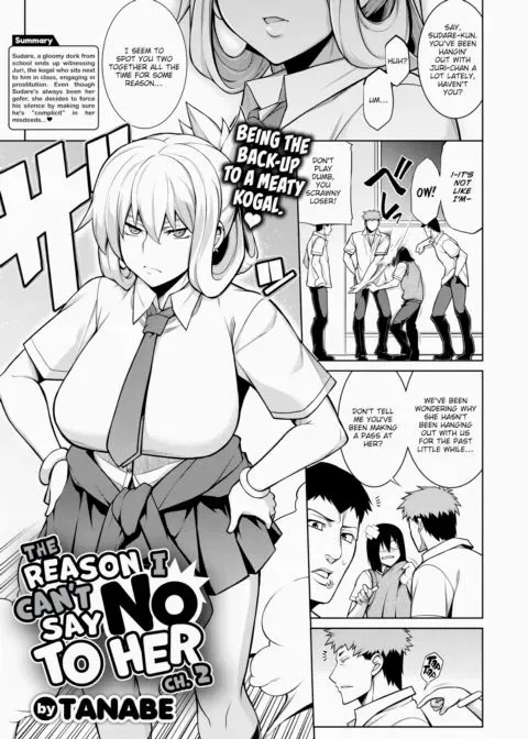 The Reason I Can't Say No to Her Ch.2 manga cover