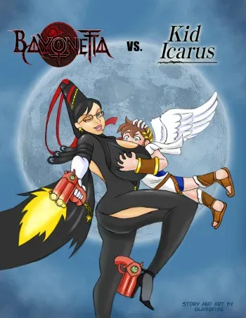 [Glassfish] Bayonetta vs. Kid Icarus (Bayonetta, Kid Icarus) manga cover