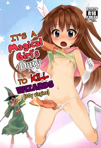 It's a Magical Girl's Duty to Kill Wizards manga cover