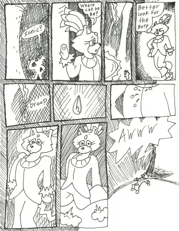 [Darkeralan] Blaze Found the Cave of the Magical Lake (Sonic The Hedgehog) manga cover