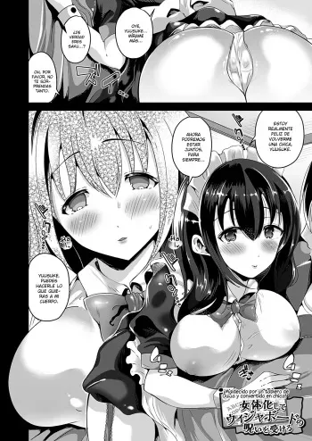[Labui] Nyotaika Shite Ouija Board no Noroi o Ukeru (Nyotaika Shite Gokujou no Kanojo ni Naru) [Spanish] [Hellsing Scans] [Digital] manga cover