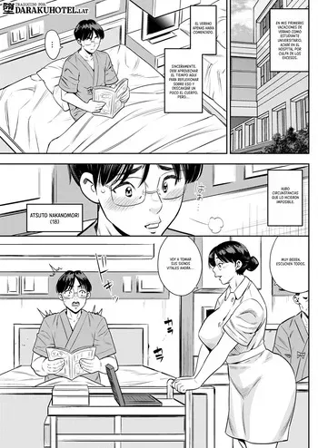 [Zaki Zaraki] Jukujo Kankoshi Ga Mirikiteki Sugite Boku Wa Mou Dame Kamoshirenai｜La Enfermera Madura es tan Atractiva que no Puedo Resistirme (Action Pizazz 2025-11) [Spanish] [Daraku Hotel] [Digital] manga cover