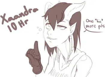 [Polyle] Xaandra(Draenei) 10hr (World of Warcraft) manga cover