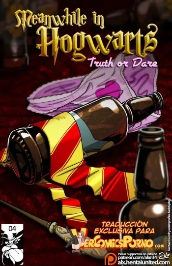 [Fuckit] Mientras tanto en Hogwarts: Verdad o Reto (Harry Potter) [Spanish] manga cover
