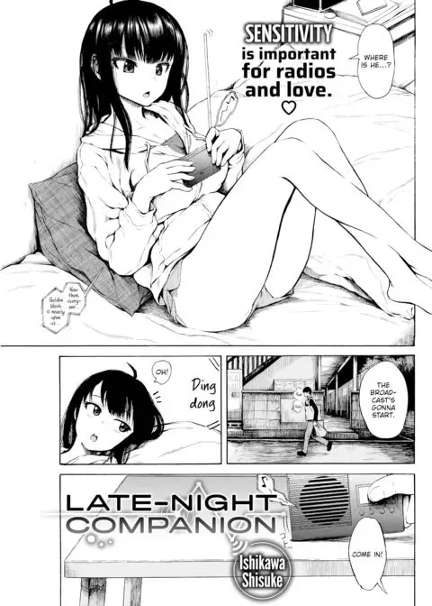 Late Night Companion manga cover