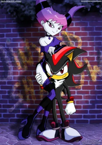 [Palcomix] Jinxed Shadow (Teen Titans, Sonic the Hedgehog) manga cover