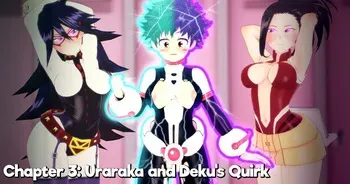 [Df1inc] Chapter 3: Uraraka and Deku's Quirk manga cover
