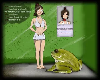 Saving the frogs manga cover