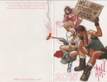 [Adam Hughes] Will Raid Tombs 4 Food manga cover