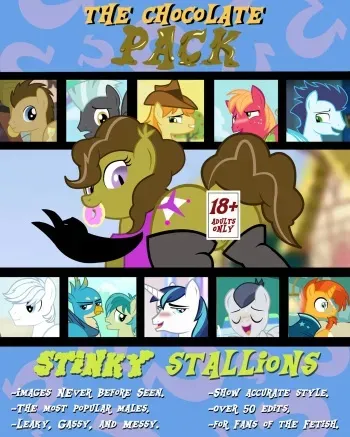 [Succubisamus (Moon Pearl)] The Chocolate Pack 2: Stinky Stallions manga cover