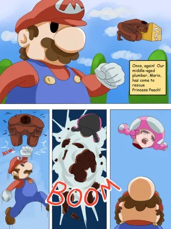 [veiled616] Mushed Shrooms Kingdom (Part 2) (Super Mario Brothers) manga cover