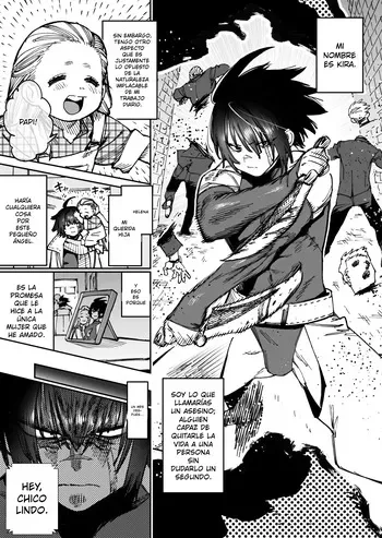[Horieros] Mesu Ochi Sekai Saikyou no Koroshiya Self Mesu-ka Kaizou The World's Strongest Assassin Self- Feminization [spanish][@sasakinsfw] manga cover
