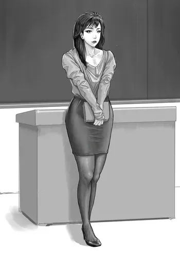 [OMG] The final day of a ladyboy teacher manga cover