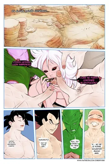 [Cherrygig] Hungry 21 | 21 Hambrieta (Dragon Ball Z) [Spanish] manga cover