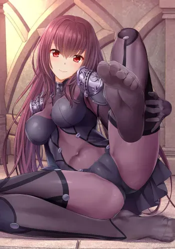 [Denji Houniki] Scathach (Fate/Grand Order) [Decensored] manga cover