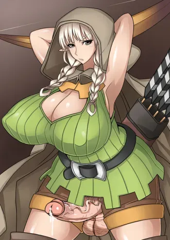Elzi's Dickgirl Photoshops - Volume 17-19 manga cover
