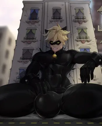 [GasaiV] Cat Noir (Miraculous Ladybug) manga cover