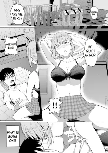 Nishida-san wa Netorareru manga cover