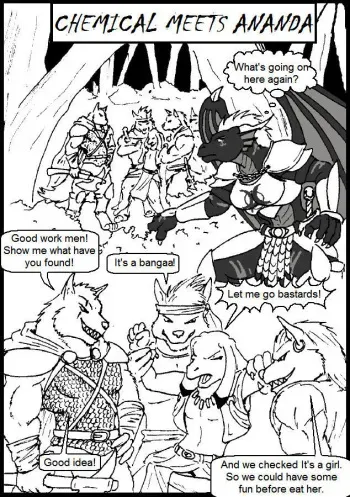 [Max Dragon] Chemical meets Ananda manga cover
