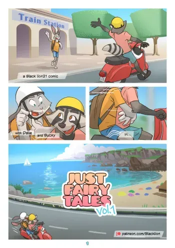 [Blacklion] Just Fairy Tales manga cover