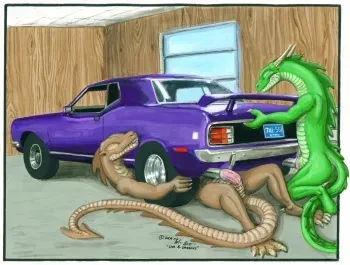 Dragons Having Sex With Cars manga cover