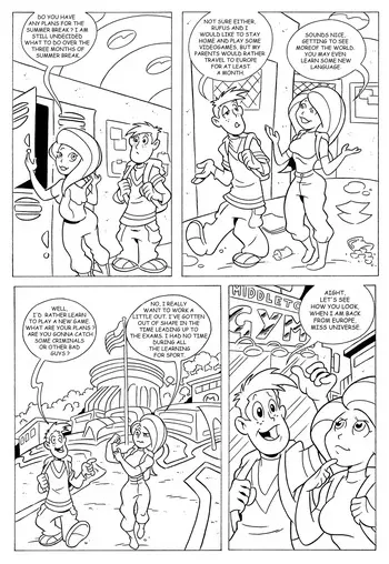 [Manthomex] A Kim Possible Growth manga cover