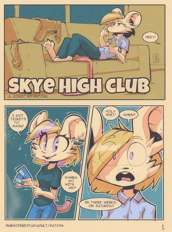 [Ratcha] Skye High Club (ongoing) manga cover