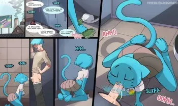 [Hermit Moth] Nicole's Side Hustle (The Amazing World Of Gumball) manga cover