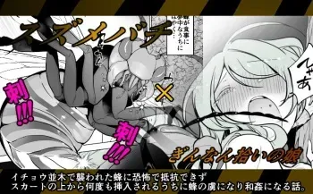 hachi × ginnan hiroi no musume manga cover