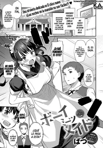 [Batsu] Boy Meets Maid [Spanish] [K.A. Works] [Digital] manga cover
