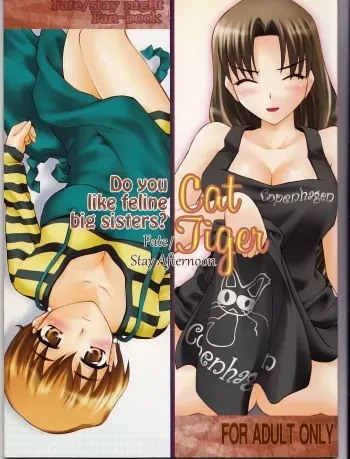 (COMIC1) [PURIMONO (Goyac)] Nekotora -Nekoka no Onee-san wa Suki desu ka?- | Cat Tiger: Do you like feline big sisters? Fate/Stay Afternoon (Fate/stay night) [English] [EHCOVE] manga cover