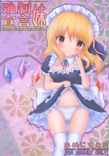 (Reitaisai 11) [Amethyst P (Amesaki Utsura)] Kyousei Imouto Sengen (Touhou Project) manga cover