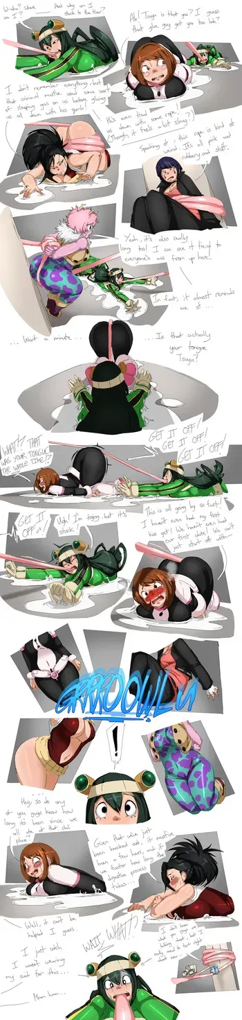 [Lazei] Froppy's Sticky Situation manga cover