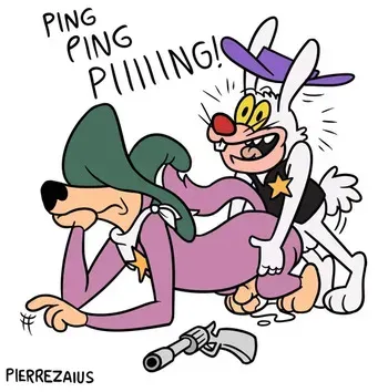 Ricochet Rabbit and Droop-a-Long (RYC) manga cover