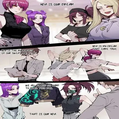 K/DA (Ratatatat74) [Doujinshi] manga cover