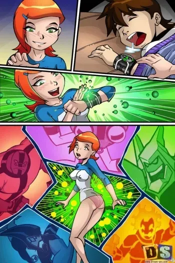 Drawn Sex Ben 10 (10 april) manga cover