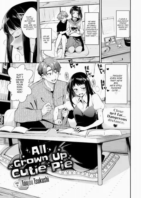 All Grown Up Cutie Pie manga cover