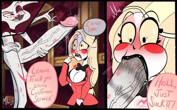 [Ameizing Lewds] Hazbin Hotel manga cover