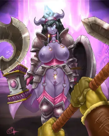 WoW - Draenei Females Compilation manga cover