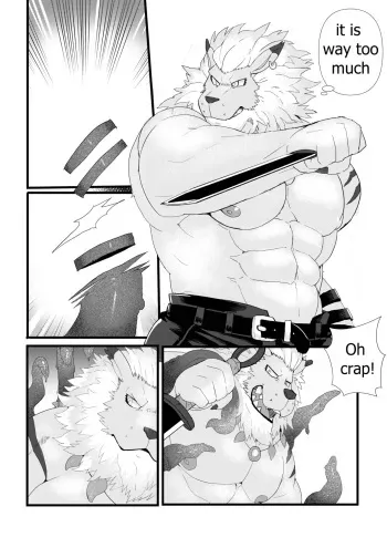 Leomon Gainer With Virus manga cover