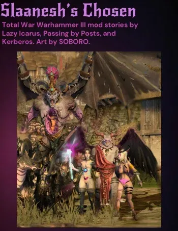 Slaanesh's Chosen (Warhammer Fantasy Stories) manga cover